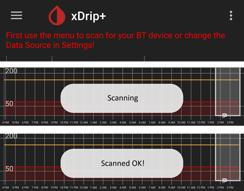 xDrip+扫描